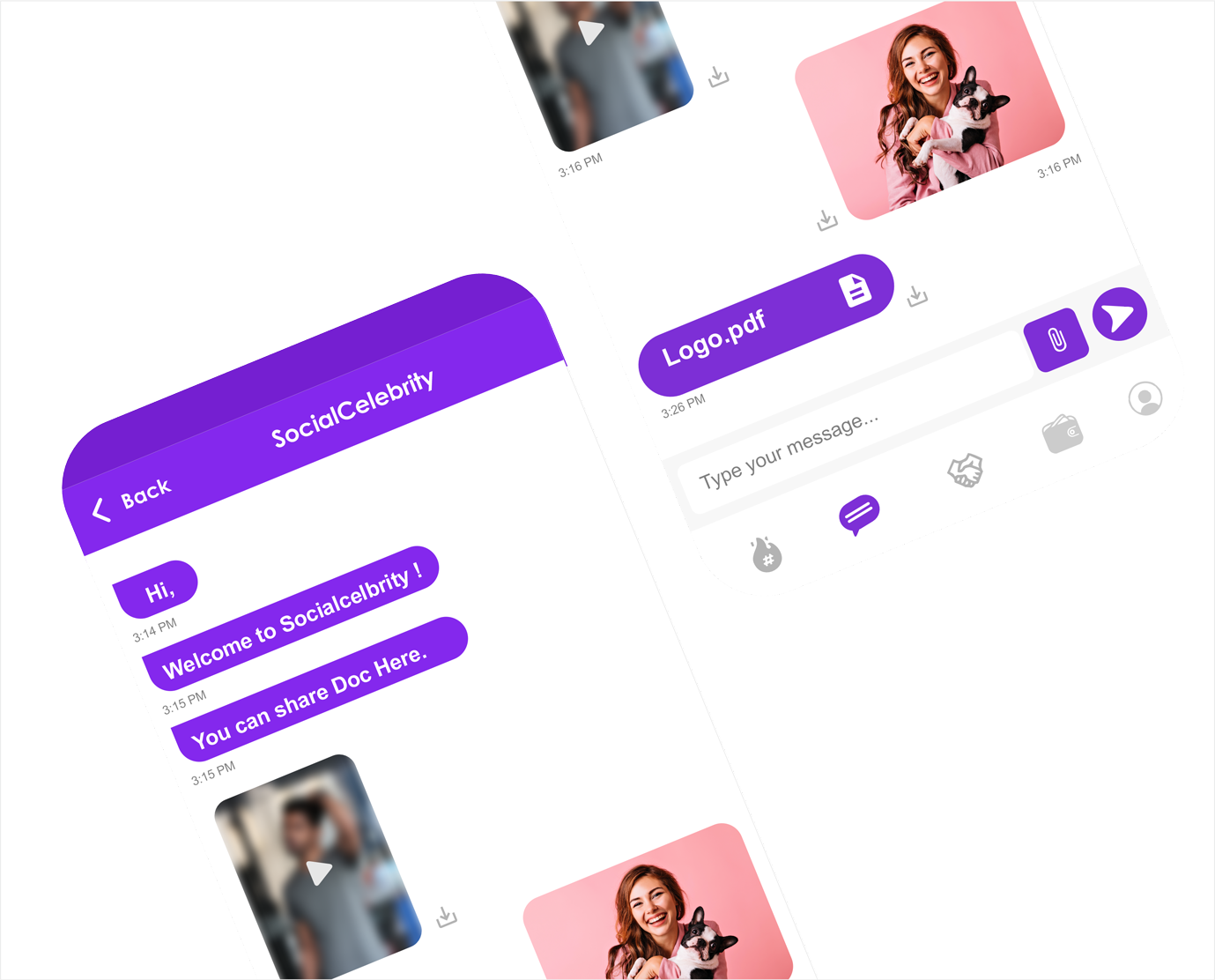 Chat, Collaborate and pay Influencers on the downloadApple